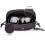 (Black) Shockproof Nylon Eyeglass Case for Outdoor Use 5