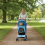 KCT (Blue Pet Stroller) KCT Hooded Pet Strollers for Small to Medium Sized Pets 2