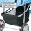 KCT (Blue Pet Stroller) KCT Hooded Pet Strollers for Small to Medium Sized Pets 5