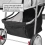 KCT (Grey Pet Stroller) KCT Hooded Pet Strollers for Small to Medium Sized Pets 5