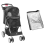 KCT (Cover + Black Pet Stroller) KCT Hooded Pet Strollers for Small to Medium Sized Pets 11