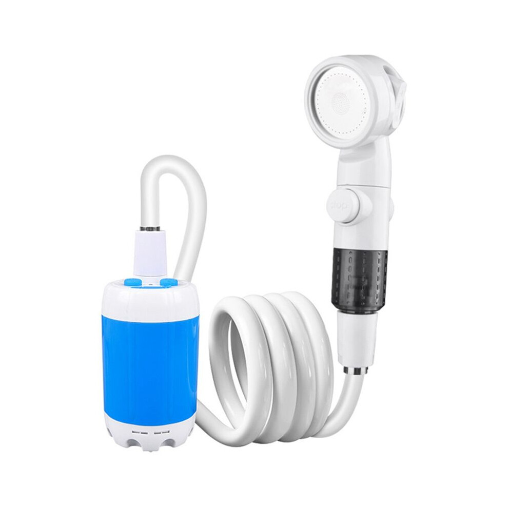 Portable Camping Shower Outdoor Camp Shower Pump,Upgrade Rechargeable Electric Shower Pump For Camping,Hiking,Traveling 6031300609888