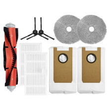 9PCS for Uwant U200/U200 Pro/Edison 2 /U250 Vacuum Cleaner Brush HEPA Filter Mop Cloth Dust Bag Spare Parts