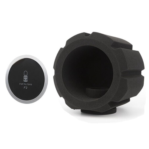 F2 Microphone Screen Acoustic Filter Sponge Wind Screen to Filter Vocal Soundproof Recording Filter Windscreen B