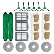 21PCS for 505/405 Combo Robot Vacuum Cleaner Brush HEPA Filter Mop Cloth Dust Bag Spare Parts