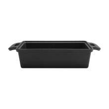 Żeliwna Forma do Chleba z Pokrywką, Wytrzymałe Formy do Pieczenia Chleba, Formy do Pieczenia Chleba w Piekarniku, 2 Szt. (Czarne)