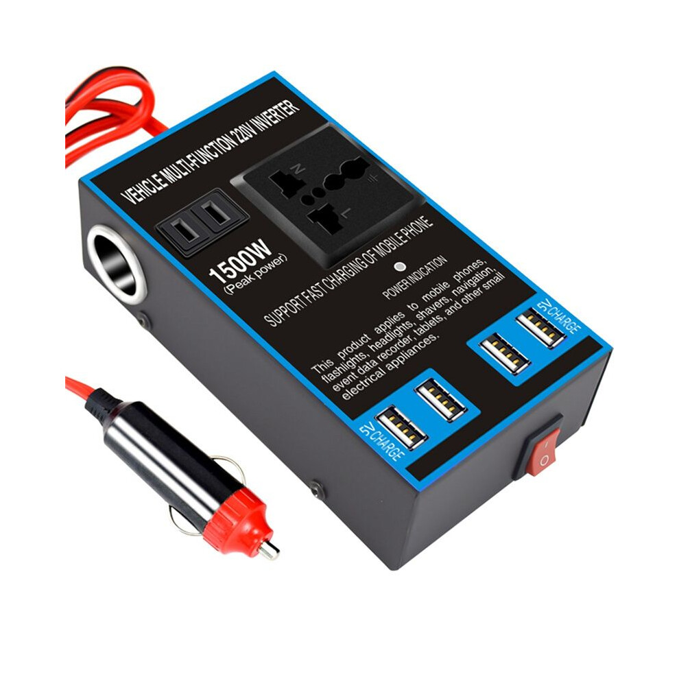 12V/24V To Ac 110V/220V Quick Charging Car Inverter Cigar Lighter Socket Usb Chargers Ac Sockets Power Adapter 6032151754642