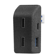 Car Glove Box USB Shunt Hub Docking Station for  Model Y Juniper Quick Charger Adapter Powered Splitte
