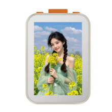 For RK-X40H Wireless Selfie Monitor Screen 850mAh  Shutter Focus Adjustment Phone Stand Selfie Vlog White