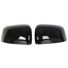2Pcs Rearview Side Mirror Cover Cap Gloss Wing Mirror Styling for Grand Cherokee Durango 2011-2019