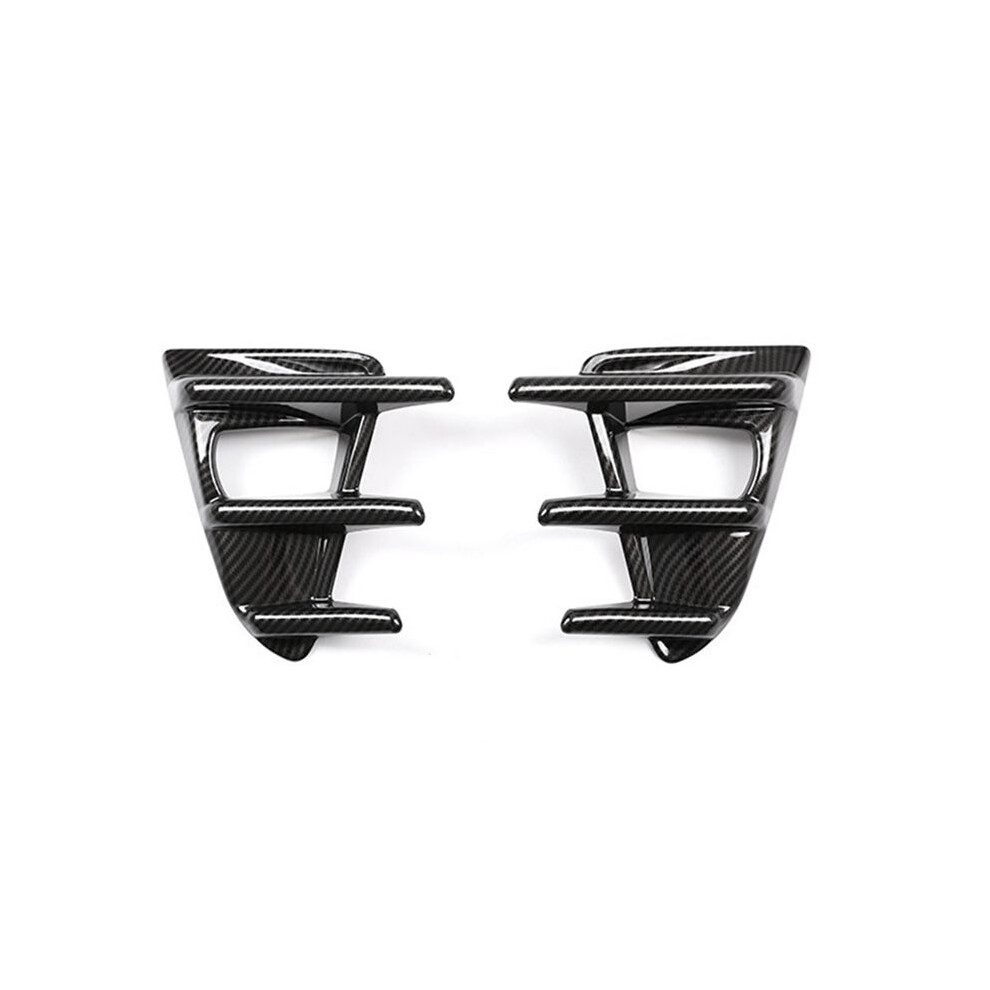 Front Bumper Fog Grille Cover Fog Bezel Covers For 86 Ft86 Gt86 Zn6 2016-2020 Carbon Fiber Pattern Light 6033206328344