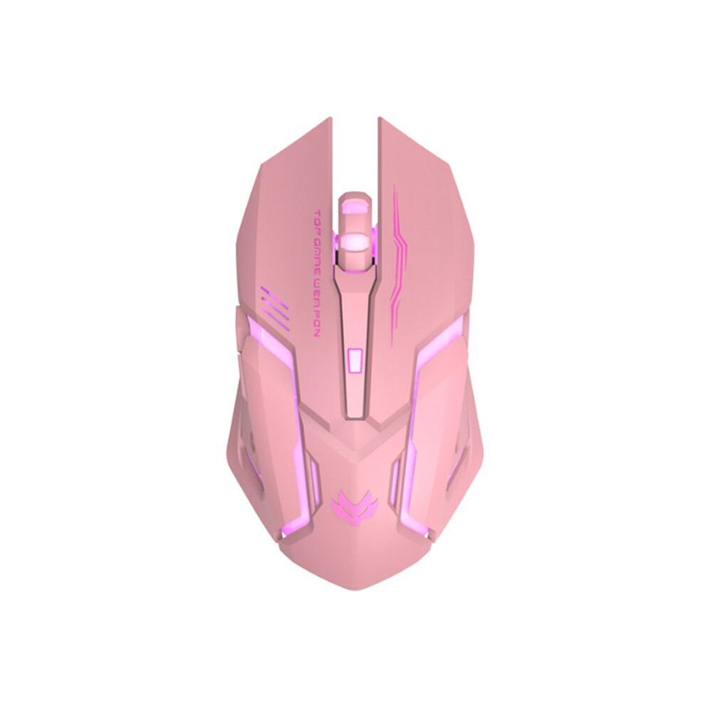 Tauoh Wireless Mouse 2.4G Computer Mouse Laptop Usb Rechargeable Mute Backlit Mouse Cute Gaming Mouse Wireless