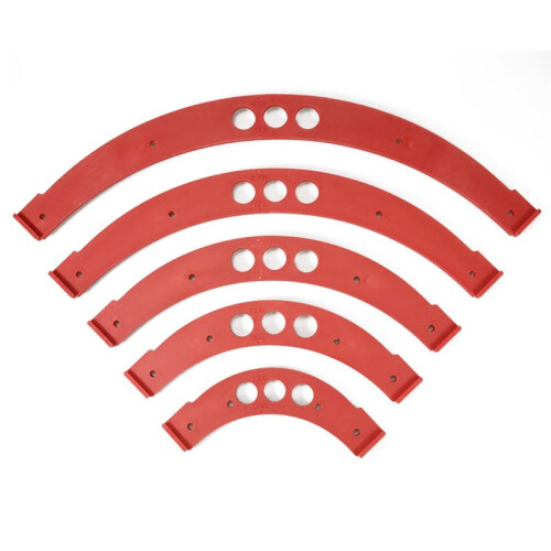 R100-R300 Radius Jig Woodworking Router Templates Arc Angle Positioning Template Corner Radius Reusable Positioning Tool