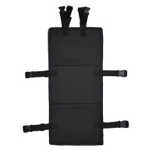 Bunk Bed Ladder Pads Ladder Guard Pad Step Covers with Safety Buckles Foldable Plate to Prevent Kids From Climbing Black