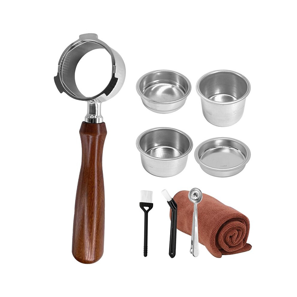 51Mm Bottomless Portafilter Exclusively For Ec680/Ec685/Ec820/Ec850/Ec860/Ec785/Ec885 Espresso Machines 6034026980279
