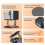 360 Degree Adjustable Desktop Projector Stand, Tabletop Projector Stand Mount No Drilling Table Projector Holder 5