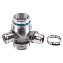 11537639997 Car Upgrade Coolant Hose Aluminum Connector for F20 F30 F10 N20