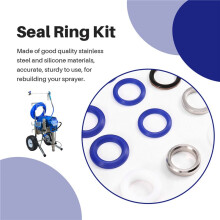 248213 Airless Paint Sprayer Pump Repair Packing Kit Seal  Kit for 1095 1595 5900 Airless Paint Sprayer