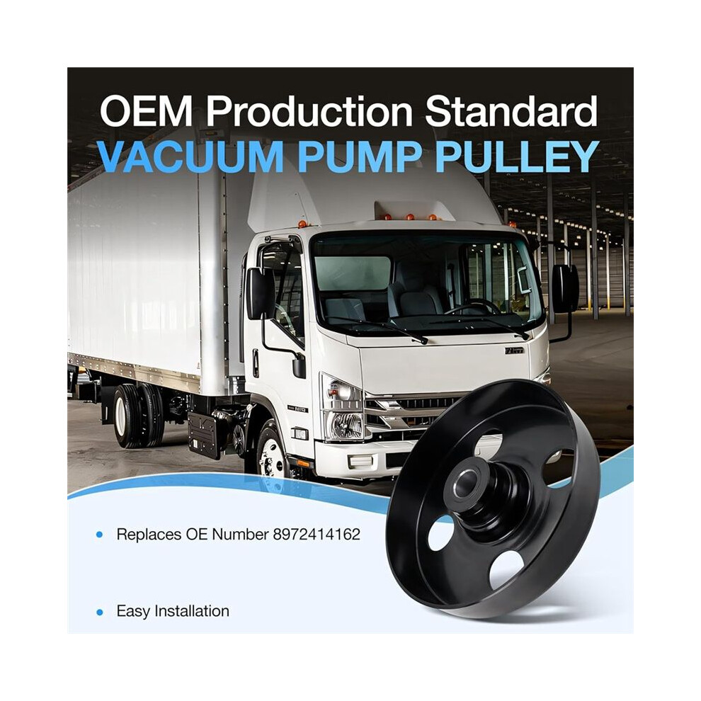 8972414162 Vacuum Pump Pulley For Npr Npr-Hd Mpi Tbi Gas V8 L96 Lq4 L31 Lq4 L05 L96 Lq4 1995-2019 6032315759766