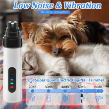 Pet Nail Grinder Dog Nail Trimmer Rechargeable Usb Pet Nail Grinder Nail Grinder for Dogs Pet Grooming Tools