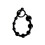 (Black) Silicone Anal Plug with Safe Ring - Unisex 3