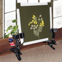 Soporte de Abrazadera Ajustable para Bastidor de Bordado de Sobremesa