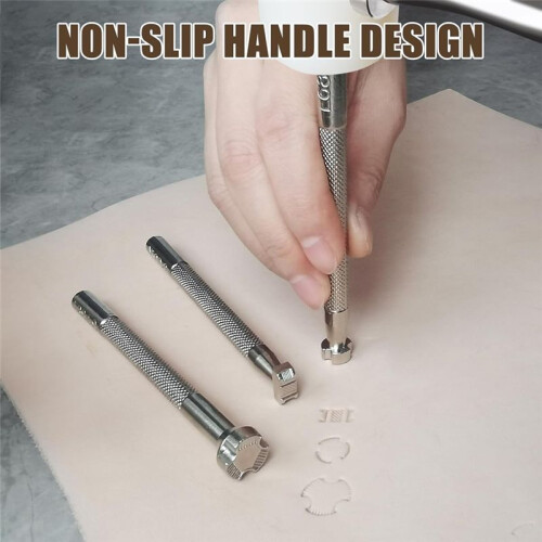 72 Pieces PU Stamping Tools Kit, PU Assorted Shape Saddle Making Stamp Punch Set, PU Stamps Punch Tools 2