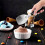 4er-Pack Eisportionierer, Robust, Edelstahl, Flach, Eisportionierer, Spatel für Harte Desserts, Butterschneider 3
