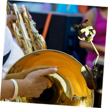 Universal Trumpet Sheet Music Clamp Holder Sheet Clip Trumpet Marching for Trombone Musical Instrument Accssories