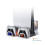 For PS5 Slim/PS5 Pro Vertical Cooling Stand Handle Double Charging Station with Light with Game Disk Storage Rack 7