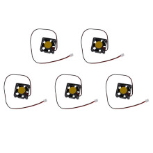 5X 30mm X 30mm X 10mm 2Pin 12V Roulement de Manches 6000RPM Ventilateur de Refroidissement