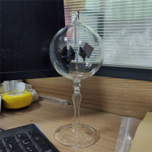 Solar Crookes Radiometer Sun Light Vanes Tabletop Ornament for Table Entrance Living Room Cabinet Transparent