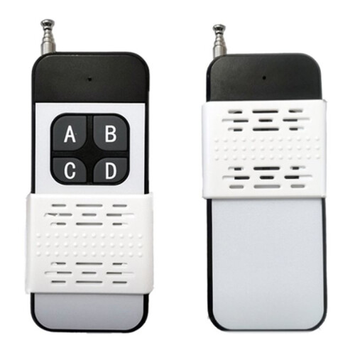 433MHZ Wireless RF Remote Control  4Key Garage Door EV1527 Learning Code  12V Universal Auto Car Alarm System 2