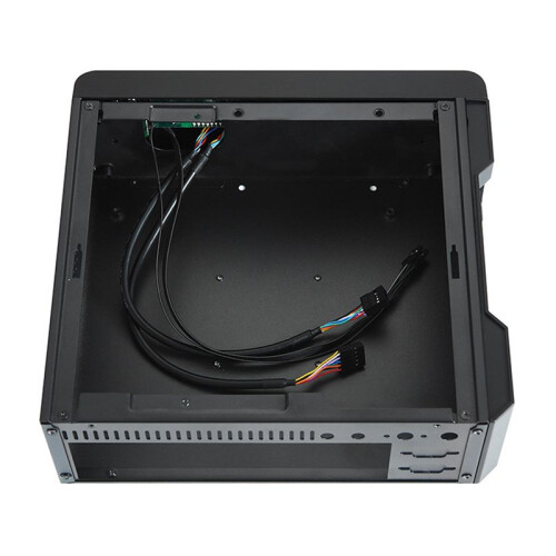 2X MX02  ITX Computer Case HTPC Host Chassis USB2.0 ITX Enclosure Chassis di Controllo Industriale per Ufficio 1
