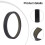 Wheel Speed Sensor Tone Ring 47950-1HA0A Black Replacement Installation for  for Versa 2012-2019 3