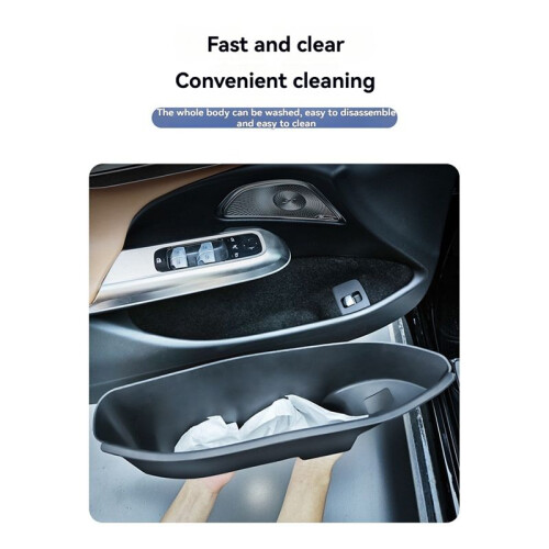 Modified Rear Door  Storage TPE Accessories Vehicle for - E-Class 2024 E300LE260 2