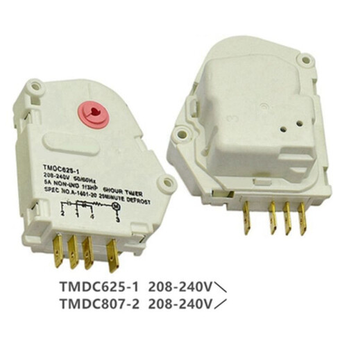 Replacement Defrost Timer for Midea/ /  Refrigerator Defrosting Timer Refrigerator Timer Control TMDC625-1