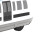 Pull Back High Speed Rail Toy with Movable Tires, Flexible Steering, White 2
