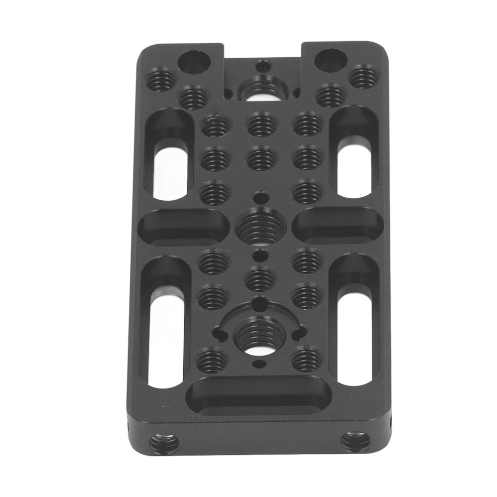 Camera Cheese Plate Cold Shoe Mount 1/4 3/8 Thread Quick Release For Dslr Video 8111386852724