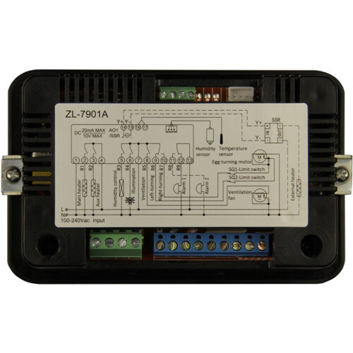 LILYTECH Incubator Fully Automatic Digital Controller 100V‑240V Large LCD Screen Small in Size Temperature Humidity Controller 2