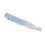 Weft di capelli per bambola, gradiente bianco-blu, lunghezza 1 m, larghezza 30 cm 15