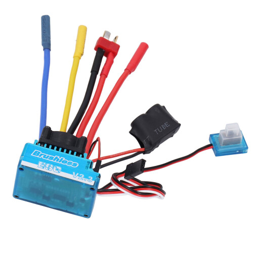 Electronic Speed Control Unit For Rc Boat, Brushless Esc With Adjustable Brake Force And Easy Programming Interface For Remote Controlled Models 1