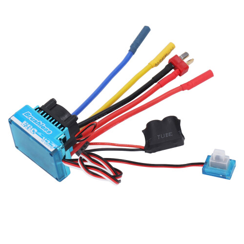Electronic Speed Control Unit For Rc Boat, Brushless Esc With Adjustable Brake Force And Easy Programming Interface For Remote Controlled Models 2