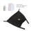 Waterproof Polyester Baby Stroller Organizer Diaper Bag 50x67cm Black 5