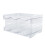 Compact And Stackable Bottle Storage Rack For Kitchen Cabinet Organizer, Versatile Bottle Storage Featuring Sleek Clear Plastic Organizer, Insulated 1