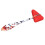 Red Multi-Functional Neurological Reflex Hammer 9