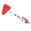 Red Multi-Functional Neurological Reflex Hammer 5
