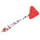 Red Multi-Functional Neurological Reflex Hammer 12