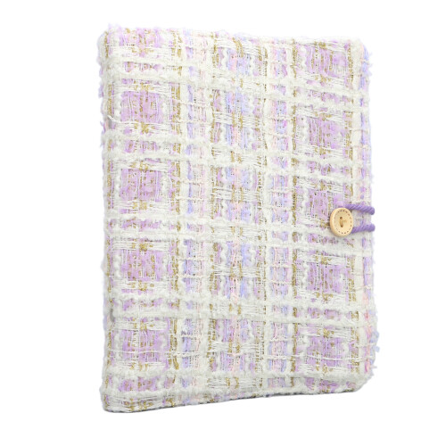Álbum de fotos para câmera instantânea com 160 bolsos, capa de tecido, compatível com fotos de 3 polegadas, roxo. 2
