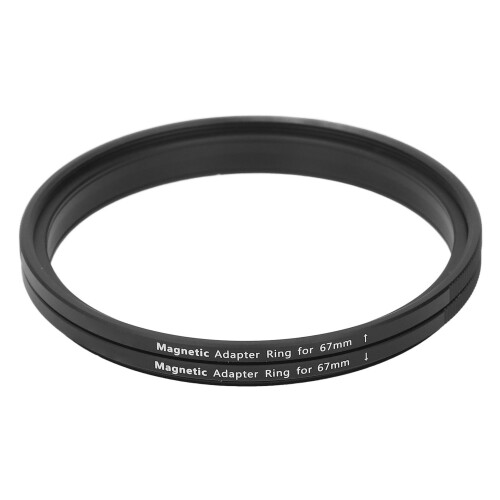 Filter Adapter Ring 67‑67mm Aluminum Alloy Thread Filter To Magnetic Filter Adapter Ring Compatible With Accessory 1